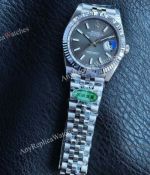 CBD Factory Rolex Datejust Dark Grey Face 41mm Dandong 3235 Movement SS Jubilee Band Watch